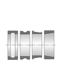 Rolling bearing rings