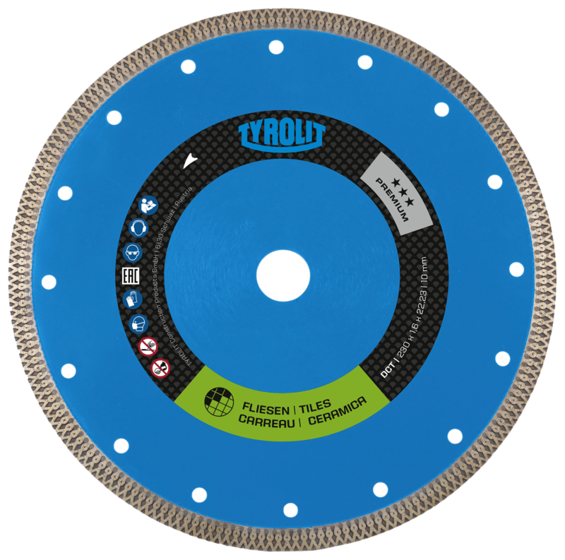 Disque diamanté 300 mm Tyrolit pour asphalte